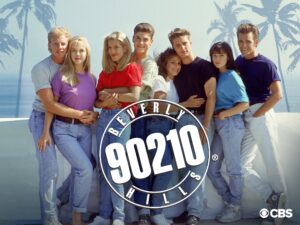 cast of Beverly Hills 90210.